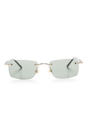 Montblanc geometric-frame sunglasses - Grey