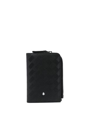 Montblanc leather zipped wallet - Black