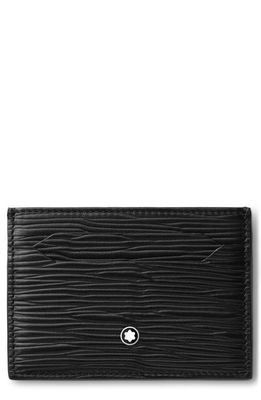 Montblanc Meisterstück 4810 Leather Card Holder in Black
