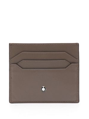 Montblanc Meisterstück leather cardholder - Brown