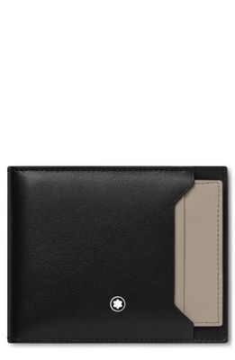 Montblanc Meisterstück Soft Wallet with Removable Credit Card Holder in Black