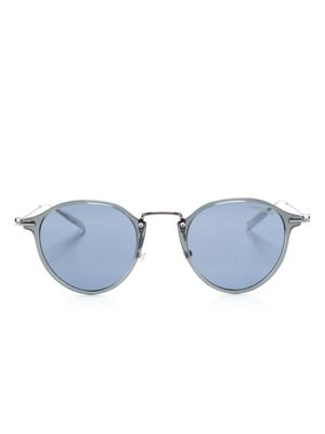 Montblanc metallic round-frame sunglasses - Grey