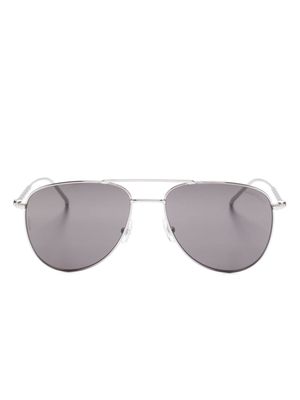Montblanc pilot-frame sunglasses - Grey