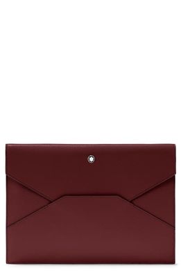 Montblanc Sartorial Envelope Pouch in Red