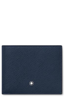 Montblanc Sartorial Leather Wallet in Ink Blue