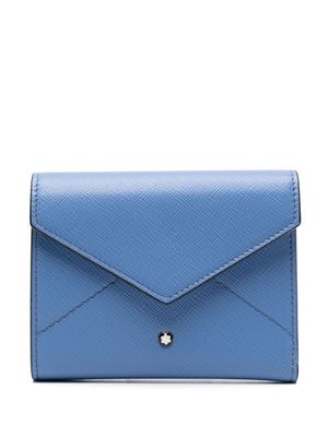 Montblanc Sartorial tri-fold wallet - Blue