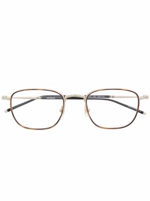 Montblanc square-frame glasses - Gold