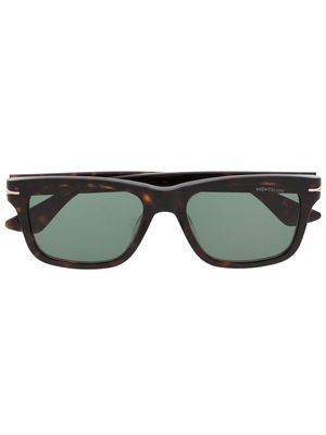 Montblanc tortoiseshell sunglasses - Brown