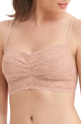 Montelle Intimates Lace Bralette in Sand