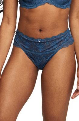 Montelle Intimates Lace Briefs in Surf
