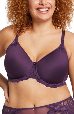 Montelle Intimates Royale Sublime Underwire Bra in Pinot