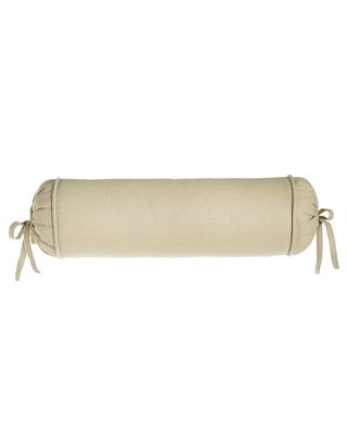 Monterey Solid-Color Neck Roll Pillow, 6" x 20"