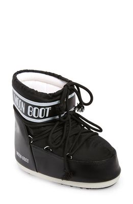 Moon Boot Classic Low 2 Water Repellent Nylon Boot in Classic Low Black
