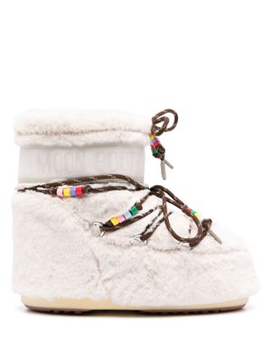 Moon Boot Icon faux-fur boots - Neutrals