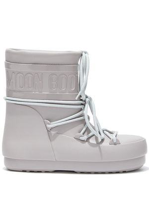 Moon Boot Icon Glance low lace-up boots - Grey
