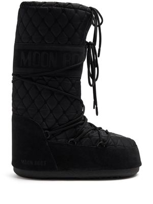 Moon Boot Icon knee-high snow boots - Black