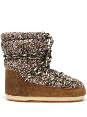 Moon Boot Icon Light wool boots - Brown