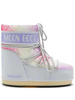Moon Boot Icon Low Tie-Dye boots - Grey