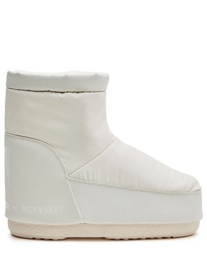 Moon Boot Icon No-Lace rubber boots - Neutrals