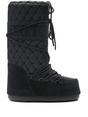 Moon Boot Icon quilted snow boots - Black