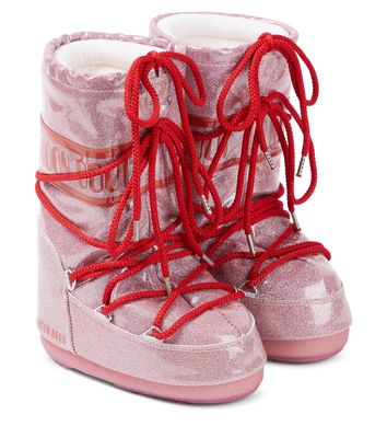 Moon Boot Kids Icon Glitter snow boots