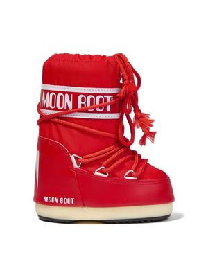 Moon Boot Kids Icon Mini snow boots - Red