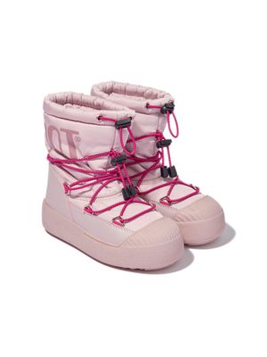 Moon Boot Kids Jtrack Polar snow boots - Pink