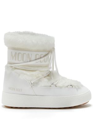 Moon Boot LTrack faux-fur padded boots - White