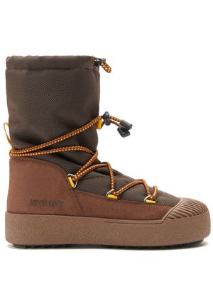 Moon Boot Mtrack Polar panelled boots - Brown