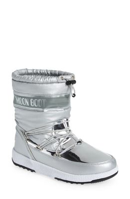 Moon Boot® Junior Waterproof Boot in Silver
