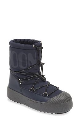 Moon Boot® Kids' Polar Water Repellent Winter Boot in Blue 