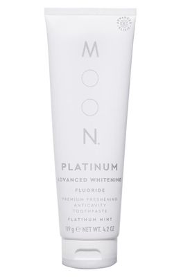 MOON Platinum Advanced Whitening Fluroide Toothpaste in Ivory