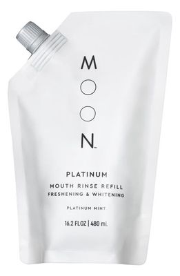 MOON Platinum Whitening Mouth Rinse in Refill 