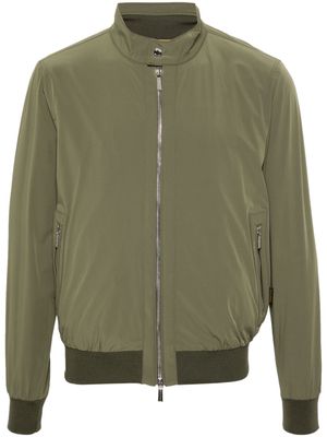 Moorer Alberti-Kn water-repellent bomber jacket - Green