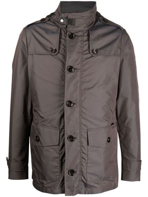 Moorer Bodler-WK patch-pocket jacket - Grey