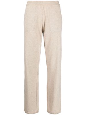 Moorer Callie-PKT knitted cashmere trousers - Neutrals