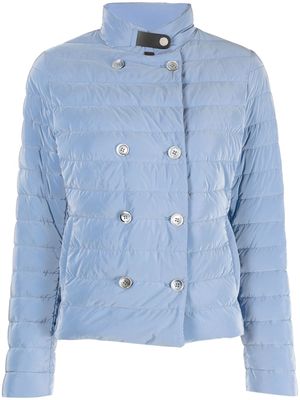 Moorer Clement quilted jacket - Blue