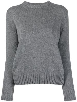 Moorer crew-neck chunky-knit jumper - Grey