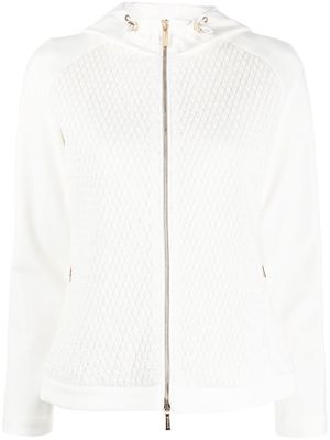 Moorer DOMINGA-PXE diamond-quilted jacket - White