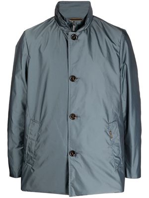 Moorer down-padded bomber jacket - Blue