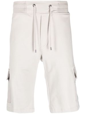 Moorer elasticated drawstring-waist shorts - Neutrals