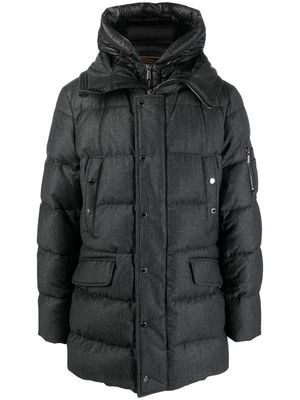 Moorer GRIMA-FF padded jacket - Grey
