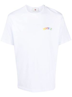 Moorer logo-print cotton T-shirt - White