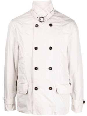 Moorer Mezzano-KM buttoned jacket - Neutrals