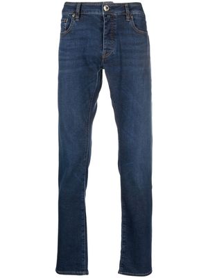 Moorer mid-rise straight-leg jeans - Blue