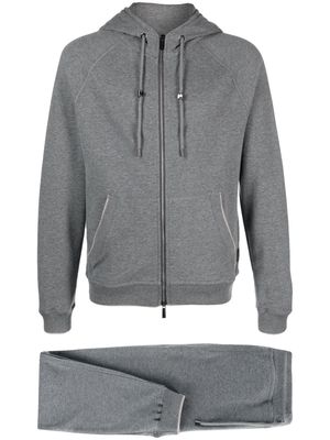 Moorer Norcia Tuta-CAD hooded track suit - Grey
