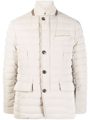 Moorer quilted down jacket - Neutrals