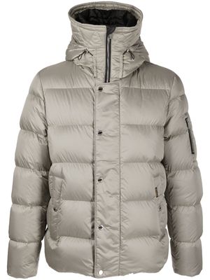 Moorer quilted hooded padded jacket - Neutrals