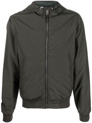 Moorer reversible hooded jacket - Green