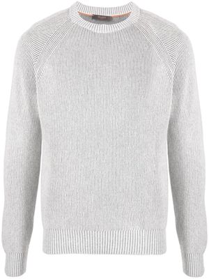 Moorer ribbed-knit cashmere jumper - Grey